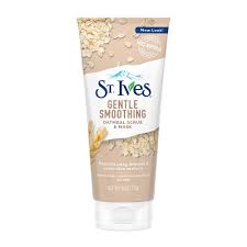 Oatmeal extract honey extract walnut shell powder hydrated silica. St Ives Gentle Smoothing Oatmeal Scrub And Mask 6oz Oatmeal Face Scrub Oatmeal Scrub Drugstore Face Wash