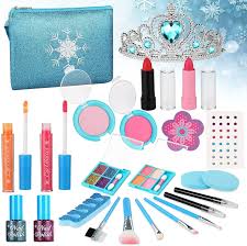 washable makeup kit real cosmetic toy