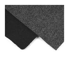 black indoor outdoor synthetic carpet