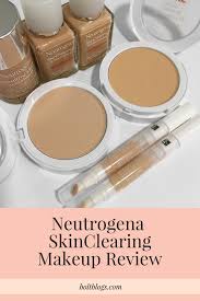 neutrogena skin clearing line review