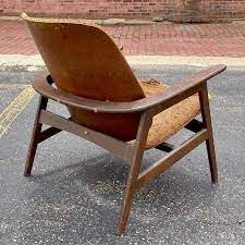 Danish Style Lounge Chair W Bentwood