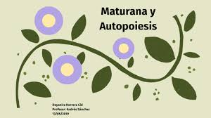Lets now look at these and the effect that they have on change. Maturana Y Autopoiesis By Deyanira Herrera