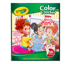 Plus, watch movies, video clips and play games! Fancy Nancy Coloring Pages Sticker Sheets Crayola Com Crayola