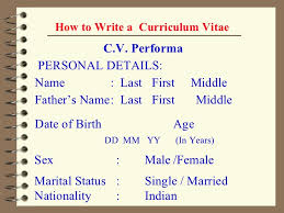 Cv writing ppt ahmed hamdy               Present your Resume   Vision  This curriculum vitae PowerPoint    
