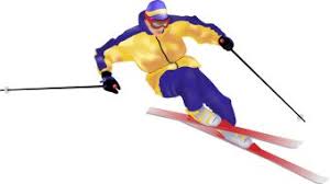 Image result for free clipart sports skiing