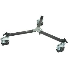 Manfrotto 114mv Cine Video Dolly For Tripods With Spiked Feet