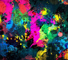 Painting Wallpaper Abstract Art