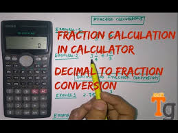 How To Calculate Fraction In Scientific