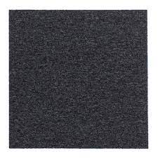 carpet tile black hard wearing rug diva