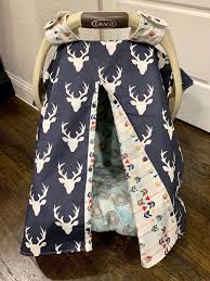 Mod Baby Car Seat Covers Deer Buck In
