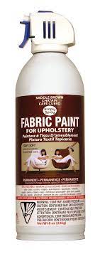 saddle brown upholstery fabric paint