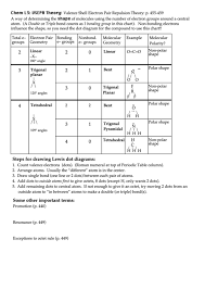 A molecular geometry chart is a pdf form that can be filled out, edited or modified by anyone online. Vsepr Chart Worksheet Printable Pdf Download