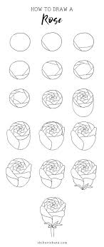 So, you have two options how to draw a realistic and open rose step by step? How To Draw A Rose The Easy Way Step By Step Tutorial