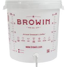 fermentation bucket 30 l with browin