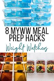 8 myww meal prep hacks smiley s points