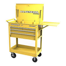30 in 4 drawer tech cart yellow