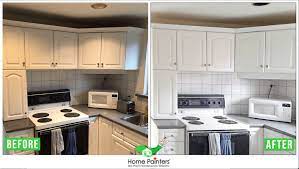 painting melamine cabinets home