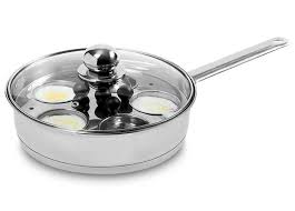 norpro stainless steel egg poacher with