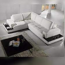 Add luxury & comfort to your living room. White Wooden L Shape Sofa For Home Rs 60000 Set M S Heritage India Id 13174542730
