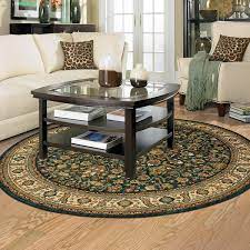round indoor area rug 670634