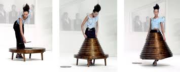 Coffee Table Skirt By Hussein Chalayan