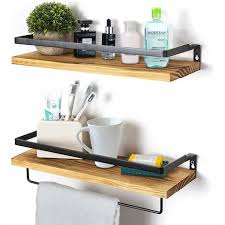 Wooden Floating Wall Mounted Shelves