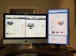 dual monitor size resolution