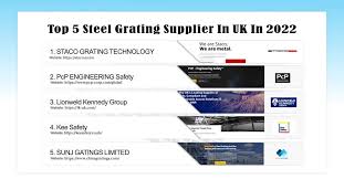 top 5 steel grating suppliers in uk in 2022