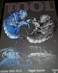 Tool Pepsi Center Denver Oct 26th 2016 Official Poster Hand Numbered Mint Rare Ebay