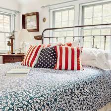 decorating with red white and blue in