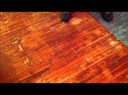 refinishing wood floors part 1 you