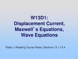 Wave Equations Powerpoint Presentation