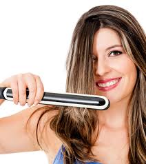 how to use a hair straightener safely