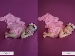 editing newborn photos natural baby