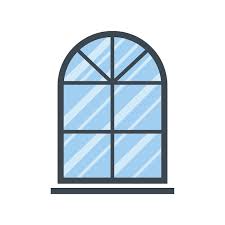 Window Icon Vector On Trendy Design