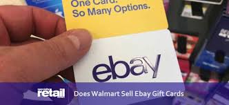 does walmart sell ebay gift cards 7