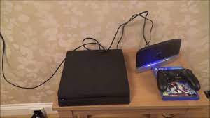 How To CONNECT up your PS4 Slim Console to the INTERNET for Beginners -  YouTube