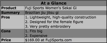 Product Review Fuji Sports Womens Sekai Gi Breaking Muscle