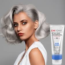 How to get silver hair mixing primary semi permanent hair dye colours! Chi Ionic Color Illuminate Conditioner Silver Blonde Chi Haircare