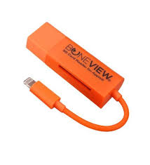 Boneview Card Reader For Apple Ios Iphone Ipad With Cord