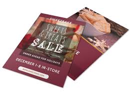 Christmas Bake Sale Flyer Template