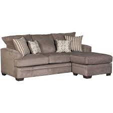 Cornell Pewter Sofa With Chaise 3657