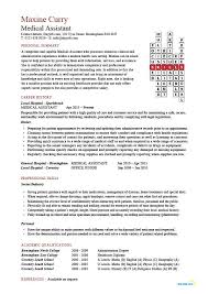 20 Examples Of A Medical Assistant Resume Leterformat