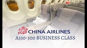 china airlines a330 300 business cl