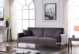 evans 3 seater sofa bed dark grey