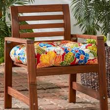 Square Tufted Outdoor Seat Cushion
