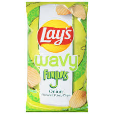 potato chips funyuns onion flavored wavy