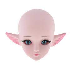 Adding some gemstone chips or beads will add color to the design. Buy Bjd Doll 1 3 Ball Jointed Girl Dolls Head Elf Ear Diy Accessory Without Eyes At Affordable Prices Price 9 Usd Free Shipping Real Reviews With Photos Joom