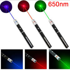 3pcs laser pointer pen red blue violet