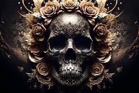 gothic skull wallpaper images browse